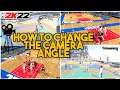 HOW TO CHANGE THE CAMERA ANGLE IN THE REC/ DECK IN NBA 2K22