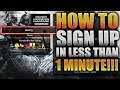 How To SIGN UP for MODERN WARFARE 2V2 Gunfight ALPHA!