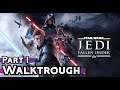 JEDI FALLEN ORDER Walktrough Gameplay Part 1 - ( Full Game )