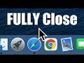 MacBook How to FULLY Close Apps! (Easy)