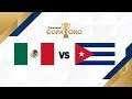 Mexico vs Cuba copa de oro 2019 solo reacciones y minuto a minuto