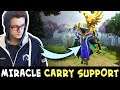 Miracle Rubick — he can CARRY even playing SUPPORT