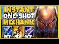 *NEW MECHANIC* THE MOST OVERPOWERED ONE-SHOT IN EXISTENCE (ONE W ONE KILL) - League of Legends