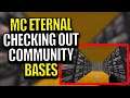 SMP Minecraft MC Eternal Community Server - Checking out Bases