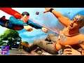 SUPERMAN vs FREEGUY - The Fight... Fortnite