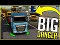 This Job Was SO DANGEROUS I Had to be Escorted! | ETS2