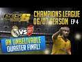[TTB] PES 6 - An Incredible Match! - Quarter Final -  Champions League Season 06/07 - Ep4