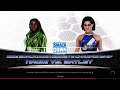 WWE 2K20 Bayley VS Naomi 1 VS 1 Match WWE Smackdown Women's Title