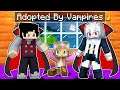 ADOPTED by VAMPIRES in Minecraft