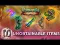 ALL UNOBTAINABLE ITEMS, WEAPONS, NPC'S in Terraria 1.4 Journey's End. First Fractal, NEW FINAL SWORD