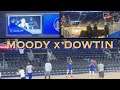 📺 Chase entrance & Moody x Dowtin workout/3s at pregame b4 Orlando (Warriors honoring Clyde Lee)