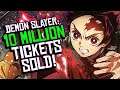 Demon Slayer Movie Sells 10 MILLION TICKETS! Manga BREAKS More Records!