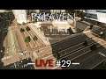 Downtown Sunken Metro Plaza! | Palaven Cities Skylines Livestream