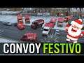 Forza Horizon 4 - Convoy navideña de coca termina con el pueblo!!