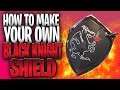 How To Make Your Own BLACK KNIGHT Shield In Fortnite!
