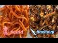 Korean Seasoned Sliced Squid & Stir-fried Anchovy