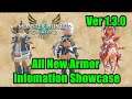 Monster Hunter Stories 2 Ver 1.3.0 All New Armors Infomation Showcase