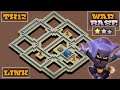 NEW TH12 WAR BASE + REPLAY PROOF + LINK | ANTI ZAP WITCHES | CLASH OF CLANS