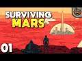 Nova DLC: Rumo ao subterrâneo de marte! - Surviving Mars #01 | Gameplay 4k PT-BR