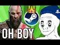 PlayStation Fanboys BREAKDOWN Over God Of War 2018 Being Announced For Steam