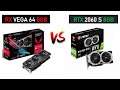 RTX 2060 Super 8GB vs VEGA 64 8GB - i5 9600K - Gaming Comparisions