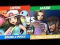 SSC 2019 - Leffen (Pokemon Trainer) Vs. Salem (Snake, Hero) SSBU Smash Ultimate Tournament