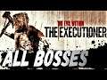 The Evil Within - The Executioner DLC :➤ ALL BOSSES [ NO DAMAGE, 4K60ᶠᵖˢ UHD ]
