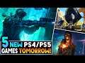 5 NEW PS4 AND PS5 GAMES COMING TOMORROW - NEW FPS, PS5 SURVIVAL HORROR, NEW RPG + MORE!