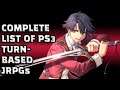 Complete List of PS3 Turn-Based JRPGs