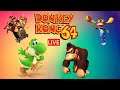 Donkey Kong 64 Live Stream Playthrough Part 2 Starting Gloomy Galleon