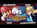 Edgeguard - Fizz Khalifa (Mario, Wolf) Vs. Shoe (ZSS) SSBU Ultimate Tournament