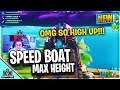 Fortnite Launching Speed Boat From Max Height!!!