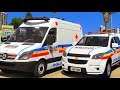 GTA V - Resgates Médicos #21- Ambulância da PM