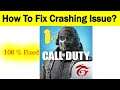 How To Fix "CALL of DUTY" App Keeps Crashing Problem Android & Ios - CALL of DUTY App Crash Issue