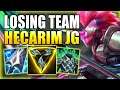 HOW TO PLAY HECARIM JUNGLE & HARD CARRY A LOSING TEAM! - Best Build/Runes Guide - League of Legends