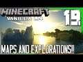 MAPS AND EXPLORATIONS!! | Minecraft Vanilla 1.14.4 Gameplay/Let's Play E19