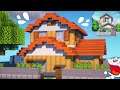 Minecraft - Tutorial Membuat Rumah Nobita dan Doraemon !