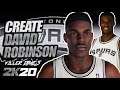 NBA 2K20 How To Make David Robinson