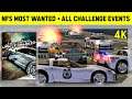 NFS: Most Wanted Remastered 4K - All Challenge Series