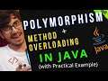 POLYMORPHISM in Java | Method Overloading in Java | Comile Time Polymorphism in Java : Java Tutorial