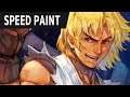 speed paint - Ken Masters Street Fighter