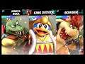 Super Smash Bros Ultimate Amiibo Fights – Request #20440 K Rool vs Dedede vs Bowser