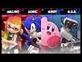 Super Smash Bros Ultimate Amiibo Fights   Request #4304 Sonic & Inkling vs Kirby & ROB