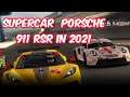 SUPERCAR PORSCHE 911 RSR (2021) GT 4 IN CIRCUIT DES 24 HEURES NIGHT CUP