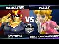 SWT Championship LCQ Top 12 - Ka-Master (C. Falcon, Luigi) Vs. Wally (Peach) SSBM Melee Tournament