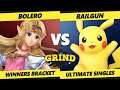 The Grind 129 Online Winners Round 2 - Bolero (Zelda) Vs. Railgun (Pikachu) Smash Ultimate - SSBU