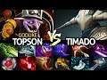 TOPSON Timbersaw VS TIMADO Sven - Super Tanky vs Brutal Monster 7.22 Dota 2