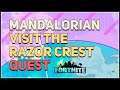 Visit the Razor Crest Fortnite Mandalorian