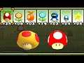 What happens when Mega Mushroom and Muhsroom uses Mario's Power-Ups ?