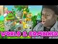 What If EVERY LEVEL in WORLD 1 was COMBINED?!